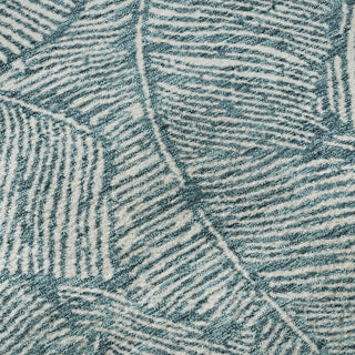 Piper Looms Mayfield Floral AMF913 Teal Machine Washable Area Rug Swatch Image