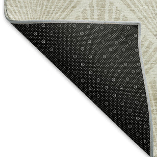 Piper Looms Mayfield Diamonds AMF914 Beige Machine Washable Area Rug Backing Image
