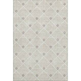 Piper Looms Mayfield Diamonds AMF914 Beige Machine Washable Area Rug main image