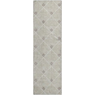 Piper Looms Mayfield Diamonds AMF914 Beige Machine Washable Area Rug Runner Main Image