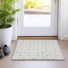 Piper Looms Mayfield Diamonds AMF914 Beige Machine Washable Area Rug Scatter Lifestyle Image Feature