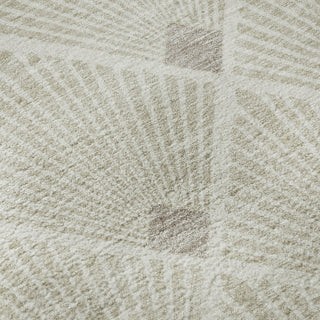 Piper Looms Mayfield Diamonds AMF914 Beige Machine Washable Area Rug Swatch Image