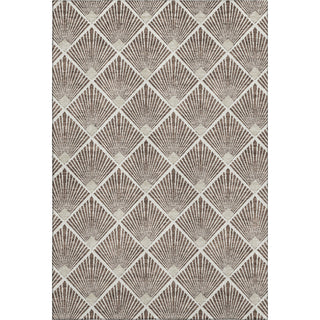 Piper Looms Mayfield Diamonds AMF914 Brown Machine Washable Area Rug main image