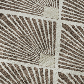 Piper Looms Mayfield Diamonds AMF914 Brown Machine Washable Area Rug Swatch Image