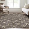 Piper Looms Mayfield Diamonds AMF914 Fudge Machine Washable Area Rug Lifestyle Image Feature