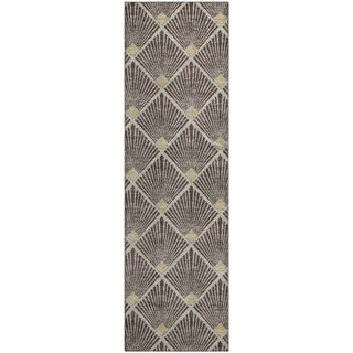 Piper Looms Mayfield Diamonds AMF914 Fudge Machine Washable Area Rug Runner Main Image