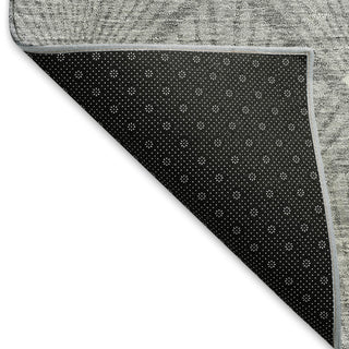 Piper Looms Mayfield Diamonds AMF914 Gray Machine Washable Area Rug Backing Image