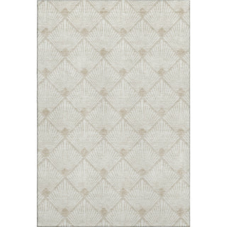 Piper Looms Mayfield Diamonds AMF914 Ivory Machine Washable Area Rug main image