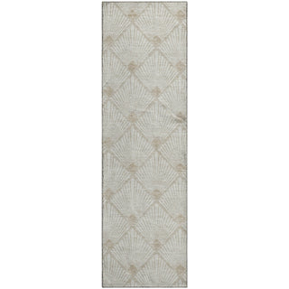 Piper Looms Mayfield Diamonds AMF914 Ivory Machine Washable Area Rug Runner Main Image