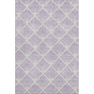 Piper Looms Mayfield Diamonds AMF914 Lavender Machine Washable Area Rug main image