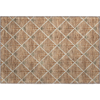 Piper Looms Mayfield Diamonds AMF914 Paprika Machine Washable Area Rug Scatter Main Image