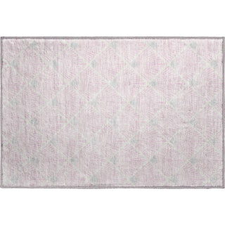 Piper Looms Mayfield Diamonds AMF914 Pink Machine Washable Area Rug Scatter Main Image