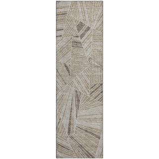Piper Looms Mayfield Geometric AMF915 Beige Machine Washable Area Rug Runner Main Image