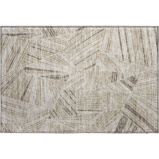 Piper Looms Mayfield Geometric AMF915 Beige Machine Washable Area Rug Scatter Main Image