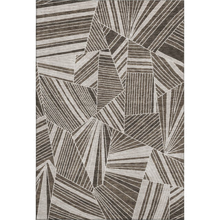 Piper Looms Mayfield Geometric AMF915 Brown Machine Washable Area Rug main image