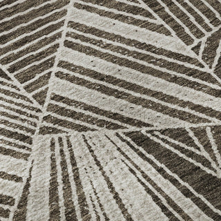 Piper Looms Mayfield Geometric AMF915 Brown Machine Washable Area Rug Swatch Image