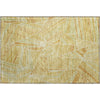 Piper Looms Mayfield Geometric AMF915 Gold Machine Washable Area Rug Scatter Main Image
