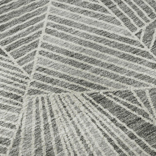 Piper Looms Mayfield Geometric AMF915 Gray Machine Washable Area Rug Swatch Image
