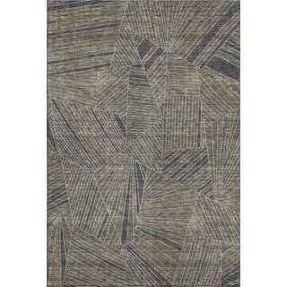 Piper Looms Mayfield Geometric AMF915 Mocha Machine Washable Area Rug main image
