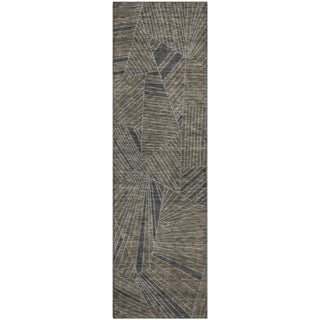 Piper Looms Mayfield Geometric AMF915 Mocha Machine Washable Area Rug Runner Main Image