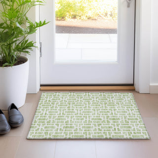 Piper Looms Mayfield Geometric AMF916 Aloe Machine Washable Area Rug Scatter Lifestyle Image Feature
