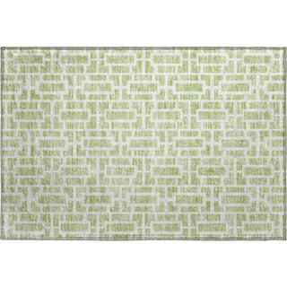Piper Looms Mayfield Geometric AMF916 Aloe Machine Washable Area Rug Scatter Main Image
