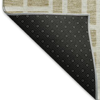 Piper Looms Mayfield Geometric AMF916 Beige Machine Washable Area Rug Backing Image
