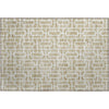 Piper Looms Mayfield Geometric AMF916 Beige Machine Washable Area Rug Scatter Main Image