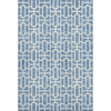 Piper Looms Mayfield Geometric AMF916 Denim Machine Washable Area Rug main image
