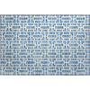 Piper Looms Mayfield Geometric AMF916 Denim Machine Washable Area Rug Scatter Main Image