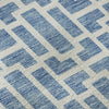 Piper Looms Mayfield Geometric AMF916 Denim Machine Washable Area Rug Swatch Image
