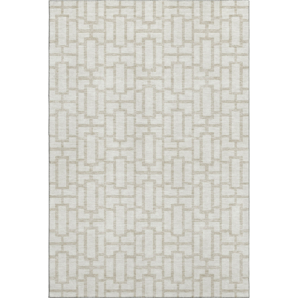 Piper Looms Mayfield Geometric AMF916 Ivory Machine Washable Area Rug main image