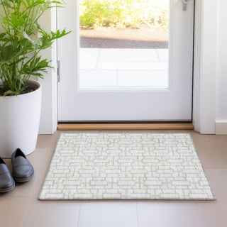 Piper Looms Mayfield Geometric AMF916 Ivory Machine Washable Area Rug Scatter Lifestyle Image Feature