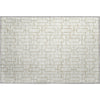 Piper Looms Mayfield Geometric AMF916 Ivory Machine Washable Area Rug Scatter Main Image