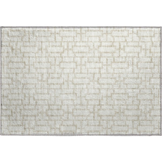 Piper Looms Mayfield Geometric AMF916 Ivory Machine Washable Area Rug Scatter Main Image