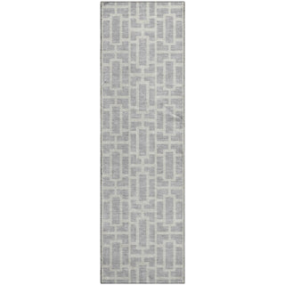 Piper Looms Mayfield Geometric AMF916 Silver Machine Washable Area Rug Runner Main Image