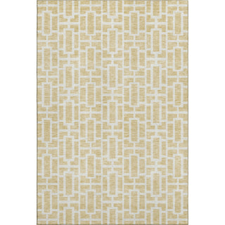 Piper Looms Mayfield Geometric AMF916 Wheat Machine Washable Area Rug main image