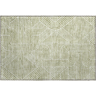 Piper Looms Mayfield Lines AMF917 Aloe Machine Washable Area Rug Scatter Main Image