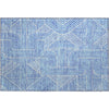 Piper Looms Mayfield Lines AMF917 Blue Machine Washable Area Rug Scatter Main Image