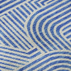 Piper Looms Mayfield Lines AMF917 Blue Machine Washable Area Rug Swatch Image
