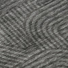 Piper Looms Mayfield Lines AMF917 Charcoal Machine Washable Area Rug Swatch Image
