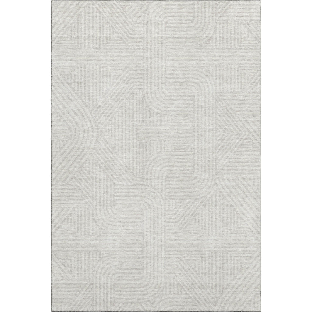 Piper Looms Mayfield Lines AMF917 Ivory Machine Washable Area Rug main image