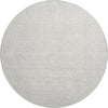 Piper Looms Mayfield Lines AMF917 Ivory Machine Washable Area Rug Round Main Image