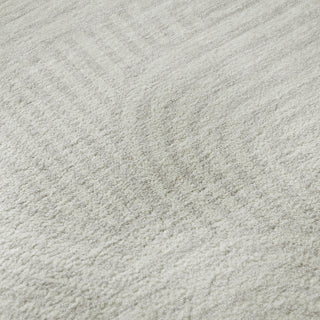 Piper Looms Mayfield Lines AMF917 Ivory Machine Washable Area Rug Swatch Image