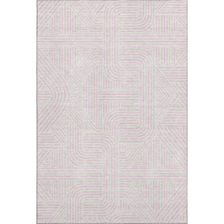 Piper Looms Mayfield Lines AMF917 Pink Machine Washable Area Rug main image