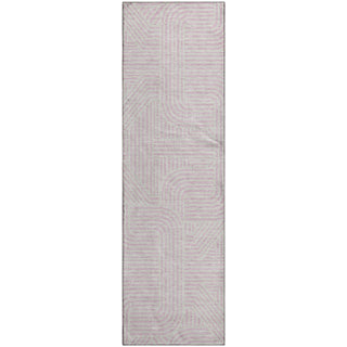 Piper Looms Mayfield Lines AMF917 Pink Machine Washable Area Rug Runner Main Image