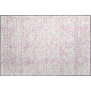 Piper Looms Mayfield Lines AMF917 Pink Machine Washable Area Rug Scatter Main Image