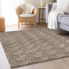Piper Looms Mayfield Lines AMF918 Brown Machine Washable Area Rug Lifestyle Image Feature