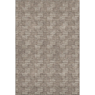 Piper Looms Mayfield Lines AMF918 Brown Machine Washable Area Rug main image