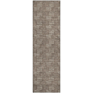 Piper Looms Mayfield Lines AMF918 Brown Machine Washable Area Rug Runner Main Image